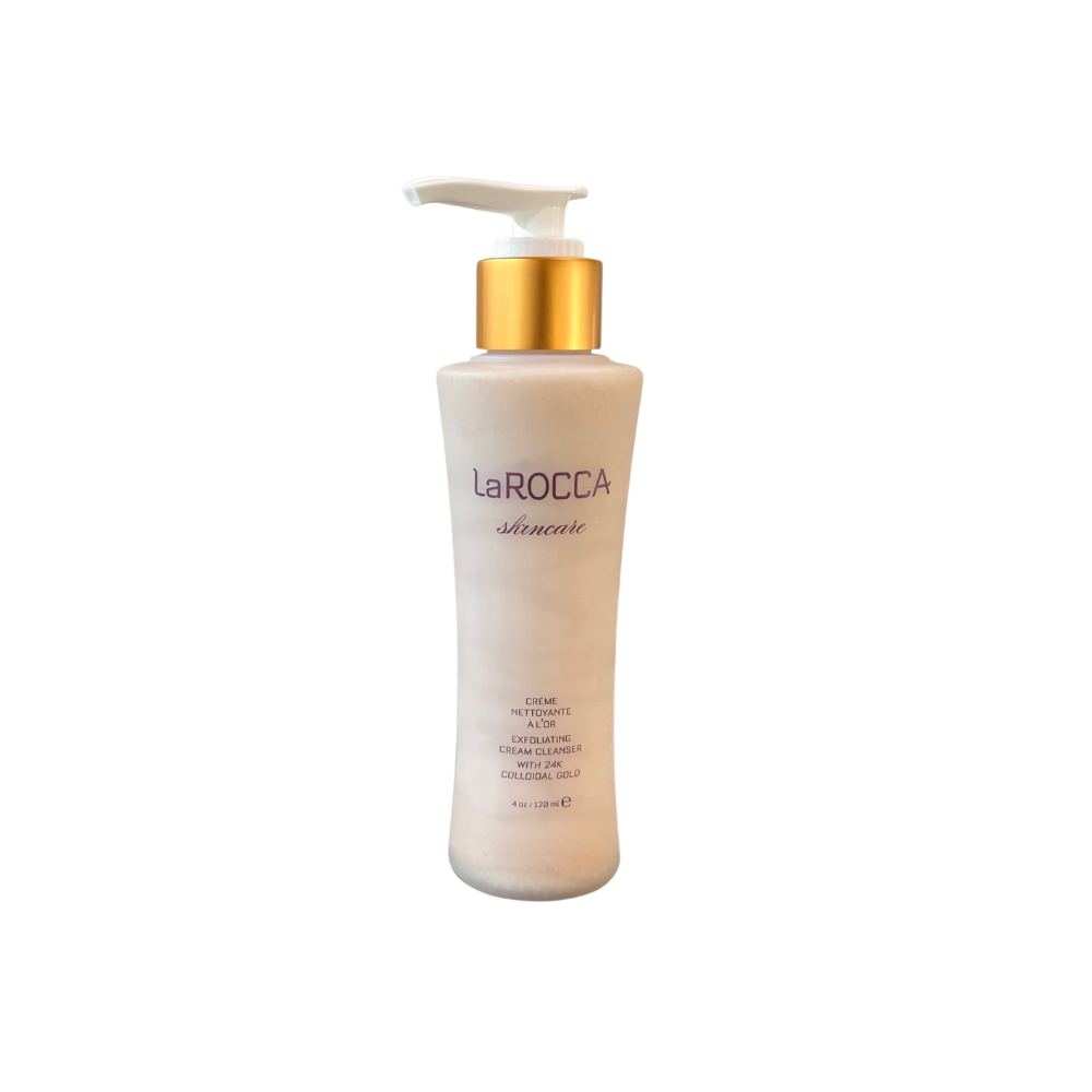 Exfoliating Cream Cleanser with 24K Gold