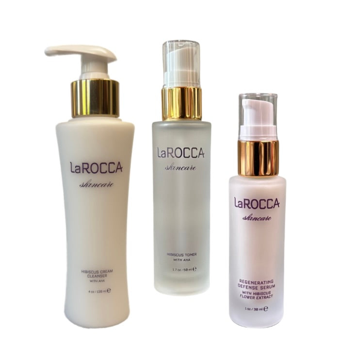 Hibiscus Facial Trio | LaROCCA Skincare